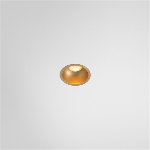 Modular+Minude Recessed 56 1x LED 5.7/8.5W 445/600lm 350/500mA 2700K CRI>90 29°, IP54, süvisvalgusti, anodeeritud harjatud šampanja, liiteseadmeta